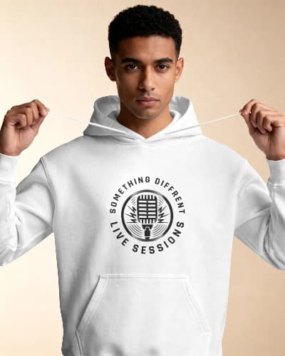 SDLS Hoodie — on model