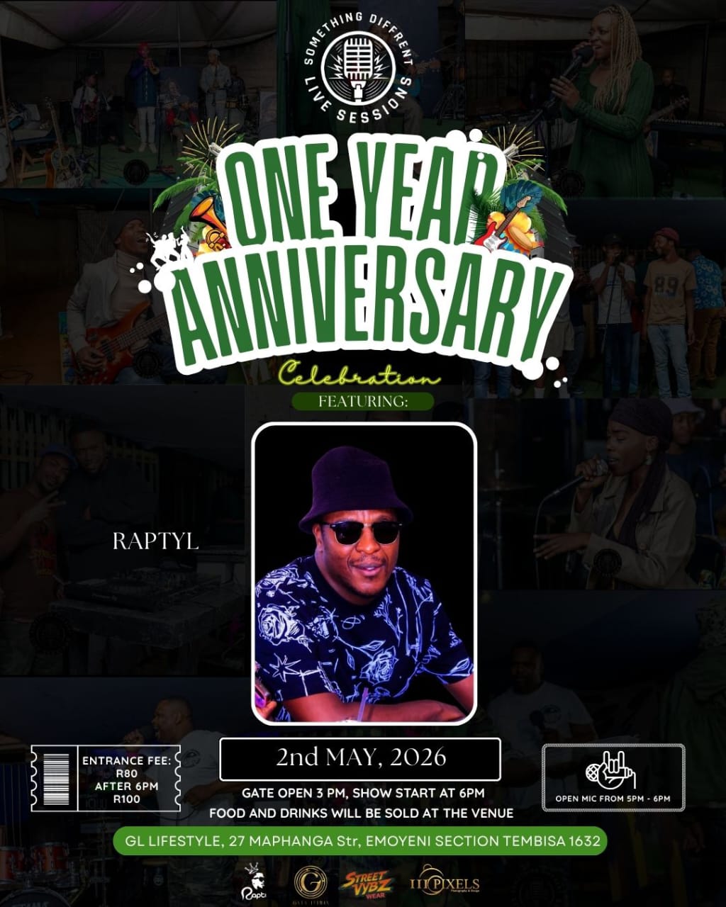 One Year Anniversary Celebration — Something Different Live Sessions